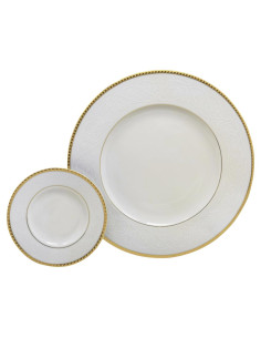 PIERRE CARDIN SERVIZIO 11 PIATTI DOLCE - DORY ORO