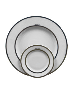 PIERRE CARDIN SERVIZIO 7 PIATTI DOLCE - ROXY PLATINO