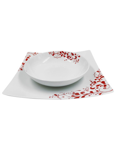 PIERRE CARDIN SERVIZIO PIATTI 51 PEZZI - SYMA...