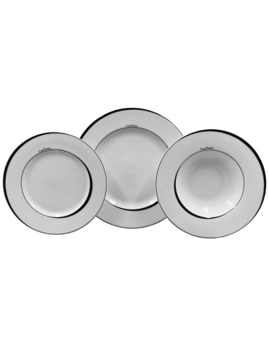 PIERRE CARDIN SERVIZIO PIATTI 55 PEZZI - MOONY...