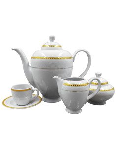 PIERRE CARDIN SERVIZIO PIATTI 56 PEZZI - DORY ORO 2