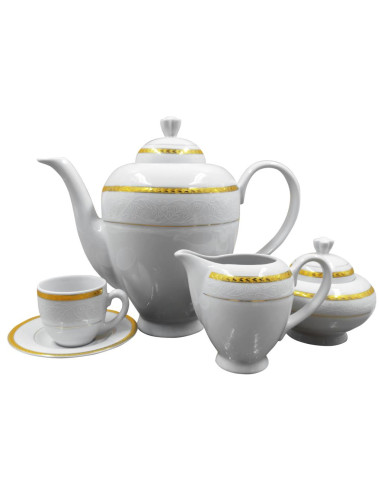 PIERRE CARDIN SERVIZIO PIATTI 56 PEZZI - DORY ORO