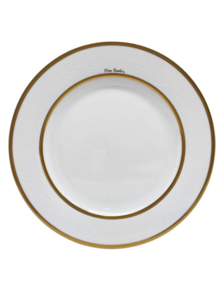 PIERRE CARDIN SERVIZIO PIATTI 62 PEZZI - ROXY KING ORO