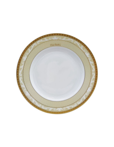 PIERRE CARDIN SERVIZIO PIATTI 62 PEZZI - ROXY KING ORO