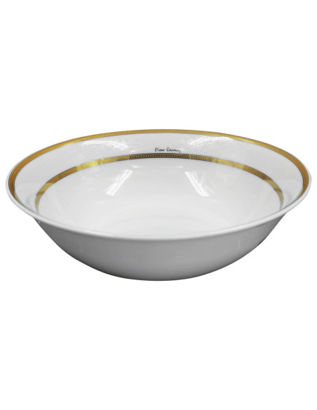 PIERRE CARDIN SERVIZIO PIATTI 62 PEZZI - ROXY KING ORO