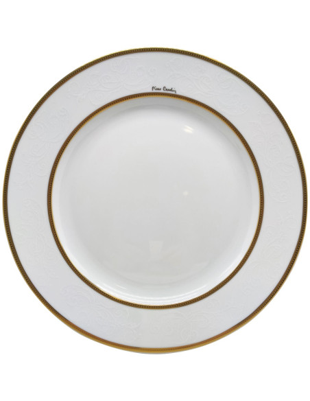 PIERRE CARDIN SERVIZIO PIATTI 62 PEZZI - ROXY KING ORO