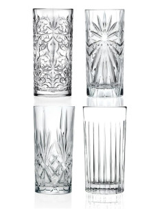 RCR SET 4 BICCHIERI LONGDRINK 36 CL - MIXOLOGY