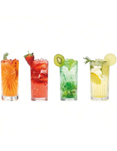 RCR SET 4 BICCHIERI LONGDRINK 36 CL - MIXOLOGY 2