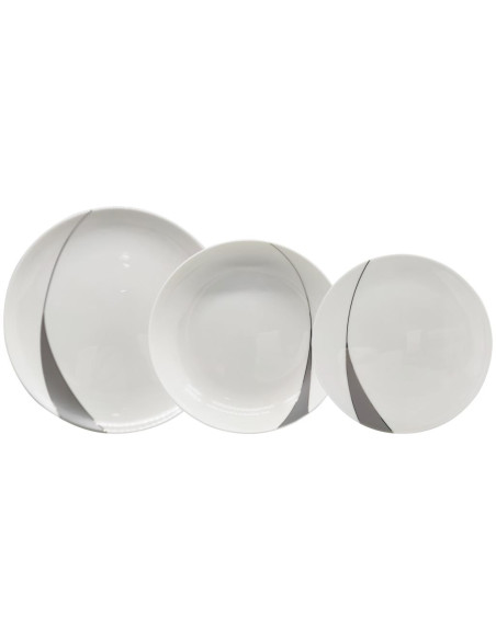 RICHARD GINORI SERVIZIO DI PIATTI 55 PEZZI - ECLISSI