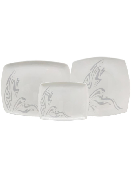 RICHARD GINORI SERVIZIO DI PIATTI 56 PEZZI - VELA WING