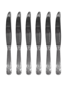 RICHARD GINORI SET 6 COLTELLI TAVOLA IN ACCIAIO INOX