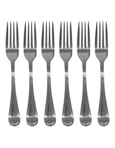 RICHARD GINORI SET 6 FORCHETTE TAVOLA IN ACCIAIO INOX