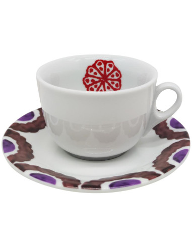 RICHARD GINORI SET 6 TAZZE COLAZIONE CON...