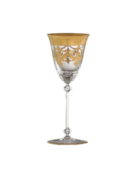 ROGASKA SERVIZIO DI CALICI IN CRISTALLO 38 PEZZI - SPRING ORO