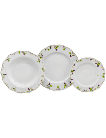 ROSENTHAL SERVIZIO TAVOLA 4 PEZZI - MONBIJOU PETITTE VIOLETTE