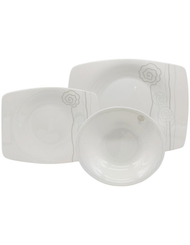 SCHERZER SERVIZIO DI PIATTI 55 PEZZI - SUBLIMA...