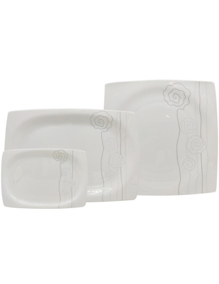 SCHERZER SERVIZIO DI PIATTI 55 PEZZI - SUBLIMA GLAMOUR