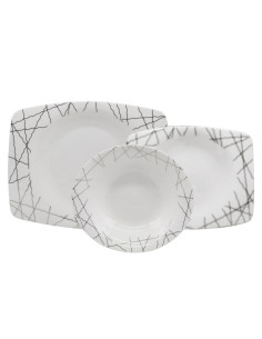 SCHERZER SERVIZIO DI PIATTI 60 PEZZI - SUBLIMA STYLE