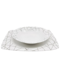 SCHERZER SERVIZIO DI PIATTI 60 PEZZI - SUBLIMA STYLE 2