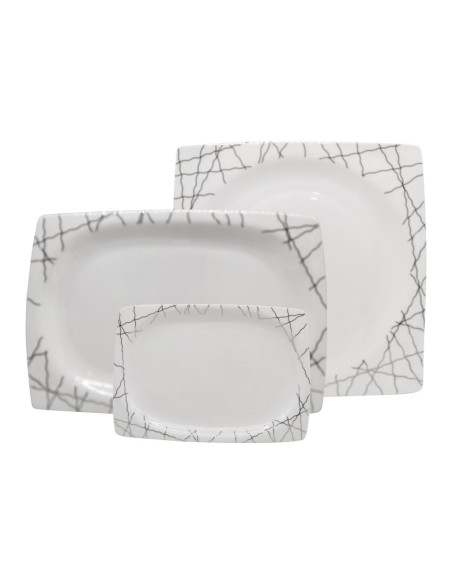 SCHERZER SERVIZIO DI PIATTI 60 PEZZI - SUBLIMA STYLE