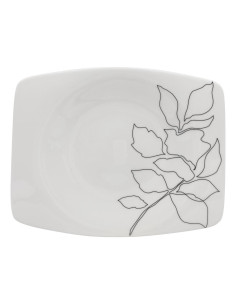 SCHERZER SET 6 PIATTI FRUTTA 20X25 CM - SUBLIMA LOTUS