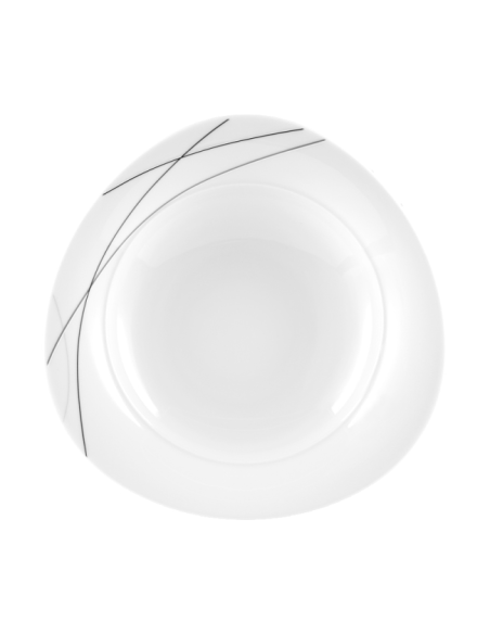 SELTMANN WEIDEN SET PIATTI 6 PAITTI FONDI Ø23 CM - TRIO HIGHLINE