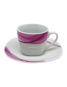 SHERWOOD SET 6 TAZZE CAFFÈ CON PIATTINO 90 ML 2