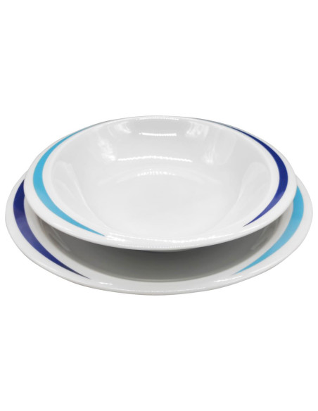 TENDENZE SERVIZIO PIATTI 18 PEZZI - VIRGO 