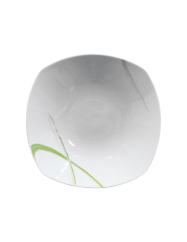 TENDENZE SET 6 PIATTI FONDI 21 X 21 CM - TE BRUSH