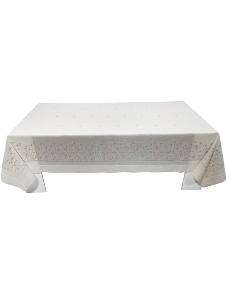 TESSILARTE TOVAGLIA 12 POSTI IN LINO CON TOVAGLIOLI - VILLA ERBA