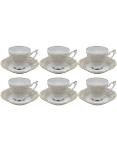 TETTOU SET 6 TAZZE TÈ 21 CL - ARIADNE JANICE