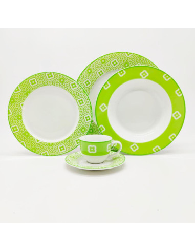 TOGNANA SERVIZIO PIATTI 49 PEZZI - PEARL AMBRA