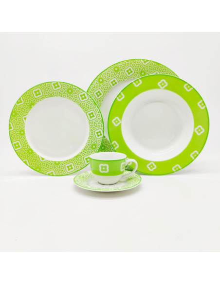 TOGNANA SERVIZIO PIATTI 49 PEZZI - PEARL AMBRA