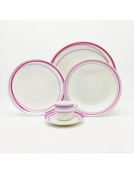 TOGNANA SERVIZIO PIATTI 53 PEZZI - PEARL GRANADA 