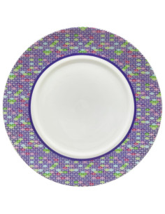 TOGNANA SET 2 POSTI TAVOLA 6 PEZZI - VIOLET BEANS 2