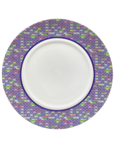 TOGNANA SET 2 POSTI TAVOLA 6 PEZZI - VIOLET BEANS