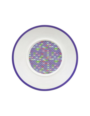 TOGNANA SET 2 POSTI TAVOLA 6 PEZZI - VIOLET BEANS