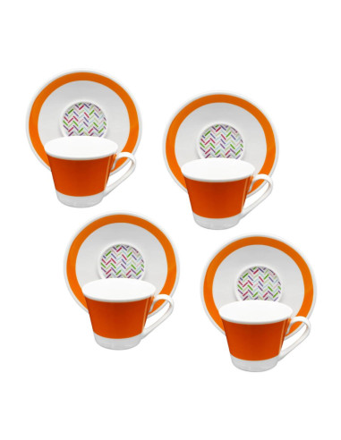 TOGNANA SET 4 TAZZE CAFFE 10 CL - ART MANIA