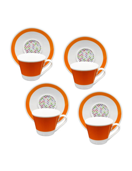 TOGNANA SET 4 TAZZE CAFFE 10 CL - ART MANIA