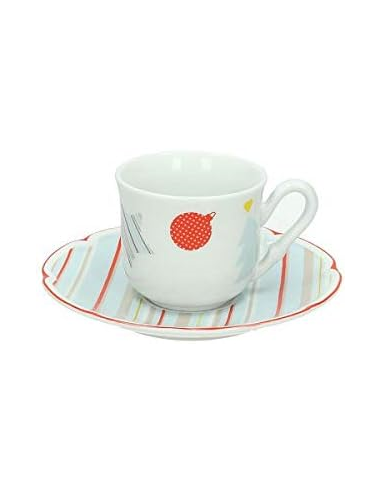 TOGNANA SET 6 TAZZE CAFFE' - POEMA TABATHA