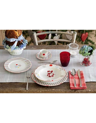 TOGNANA SET 6 TAZZE CAFFE' - POEMA TABATHA