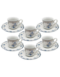 TOGNANA SET 6 TAZZE CAFFE 9 CL - POEMA GRACE