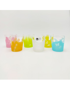 VIDIVI SET 6 BICCHIERI ACQUA 30 CL - ENTOMI EGO