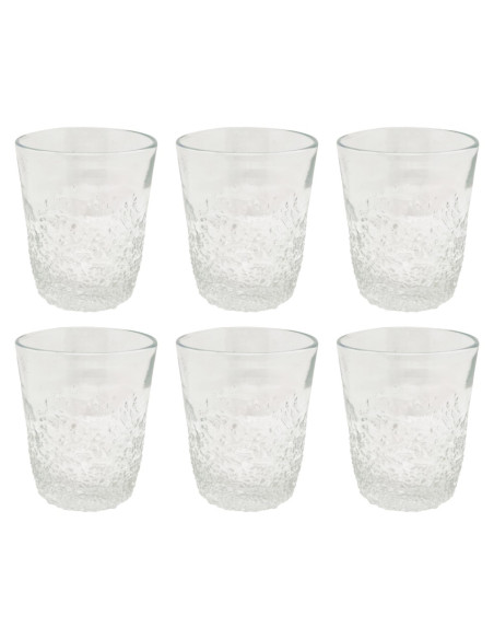 VILLA D'ESTE SET 6 BICCHIERI ACQUA IN VETRO 31 CL - BASIC