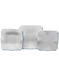 WEISSESTAL SERVIZIO PIATTI 12 PEZZI - RUVIA BLUETTE
