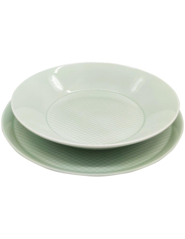 WEISSESTAL SERVIZIO PIATTI 24 PEZZI - CHECK