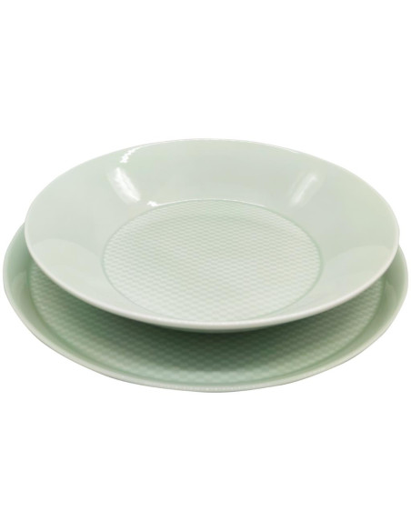 WEISSESTAL SERVIZIO PIATTI 24 PEZZI - CHECK