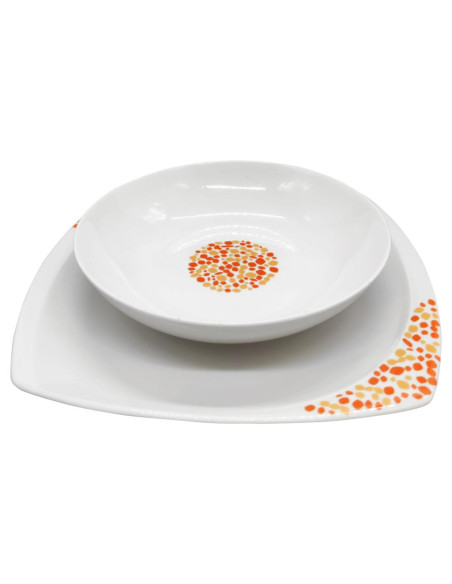 WEISSESTAL SERVIZIO PIATTI 24 PEZZI - PIXIE