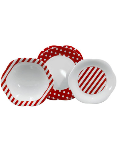 WEISSESTAL SERVIZIO PIATTI 24 PEZZI - WARY