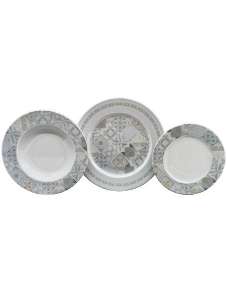 WEISSESTAL SERVIZIO PIATTI 36 PEZZI - SPARTA